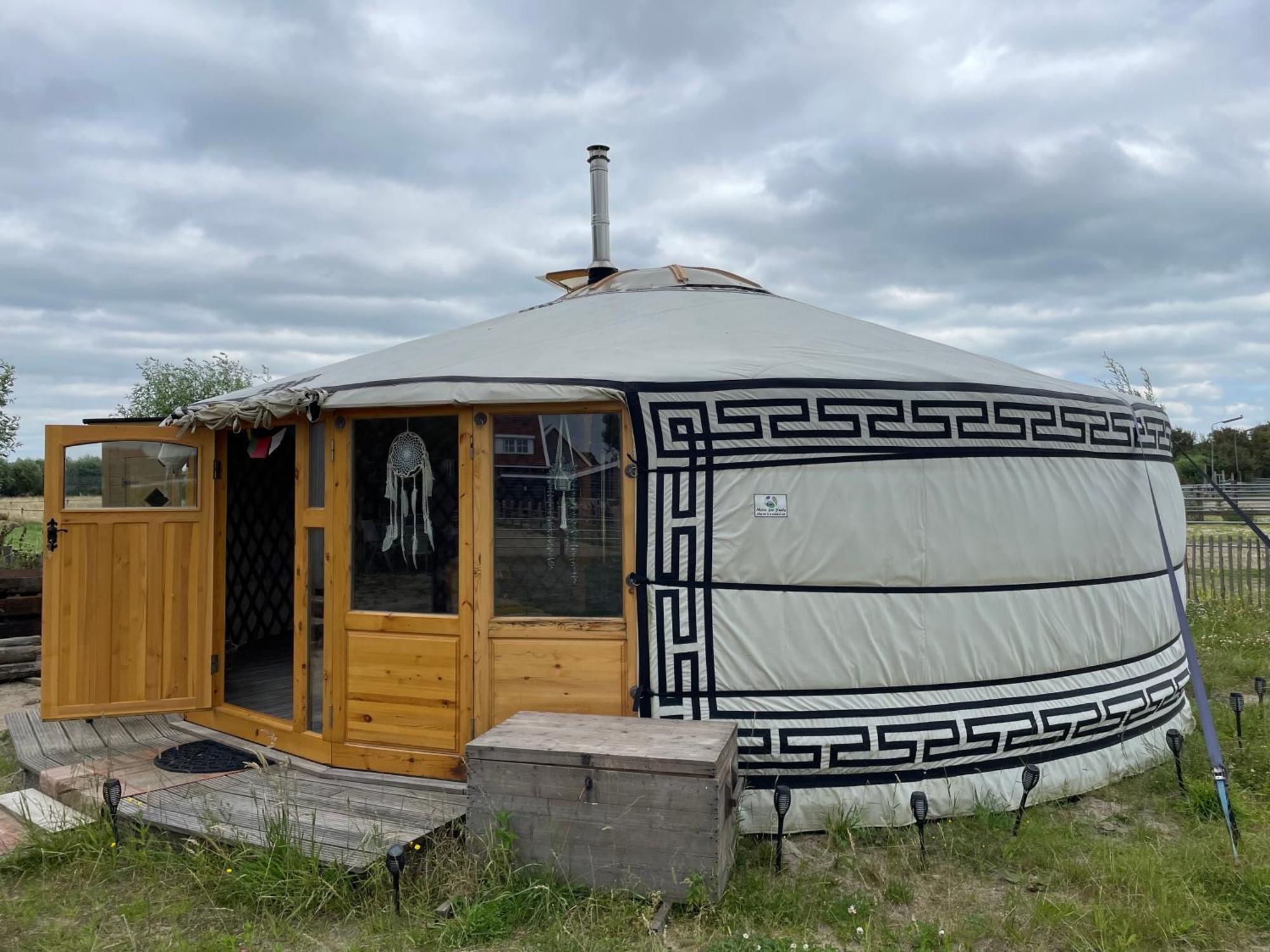 Luxe Yurt Hotell Koudekerke Exteriör bild