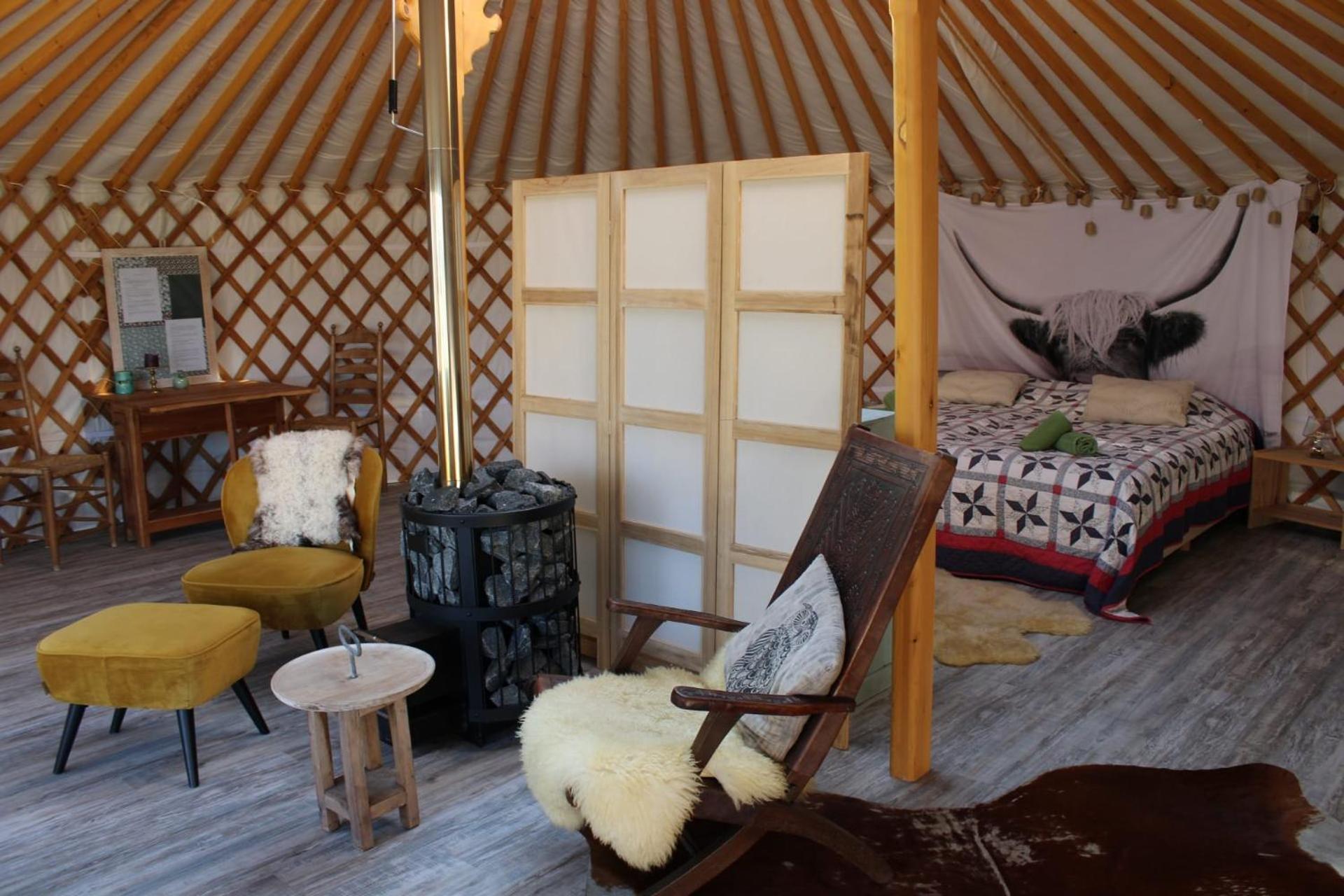 Luxe Yurt Hotell Koudekerke Exteriör bild