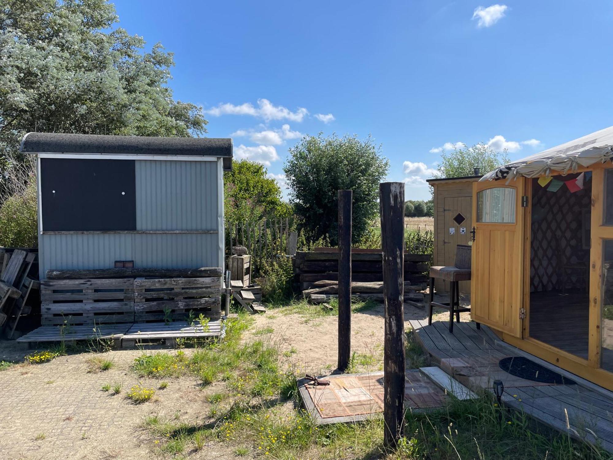 Luxe Yurt Hotell Koudekerke Exteriör bild